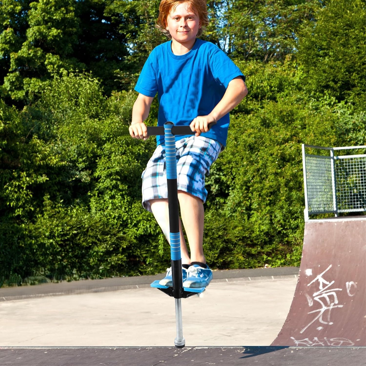 Senzačná skákacia pogo tyč